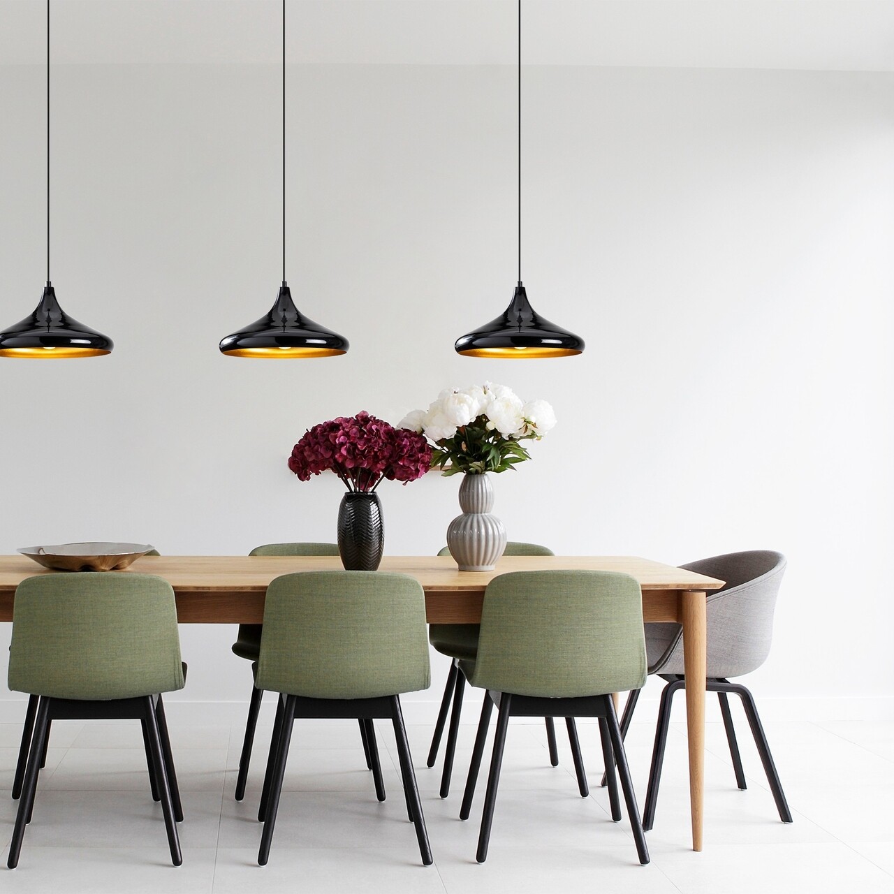 Lustra, Berceste - 207-S, Sheen, 35 x 35 x 116 cm, 1 x E27, 40W, negru - imagine 7